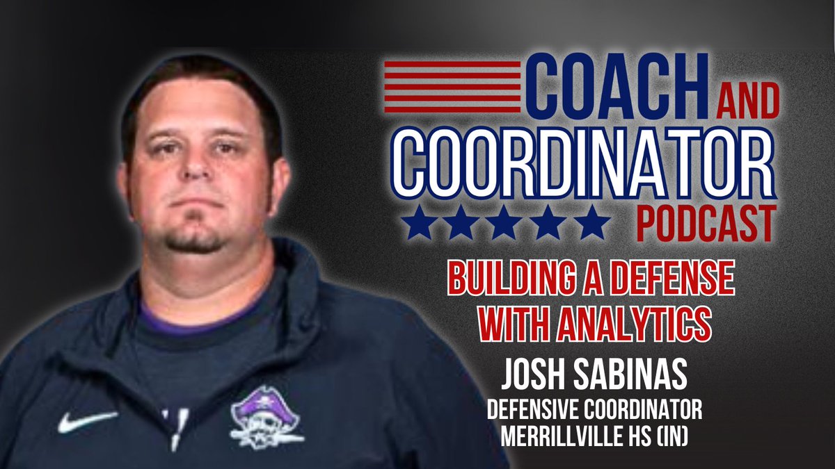Building a Defense with Analytics – Josh Sabinas, Merrillville High School (IN) In this episode, @_Coach_Sabinas_ discusses: 🏈Importance of TFLs 🏈Efficiency Rates 🏈Implementing Analytics into Game Planning Listen on ⤵️ 🍎podcasts.apple.com/us/podcast/bui… 🟢open.spotify.com/episode/5k26Ne…