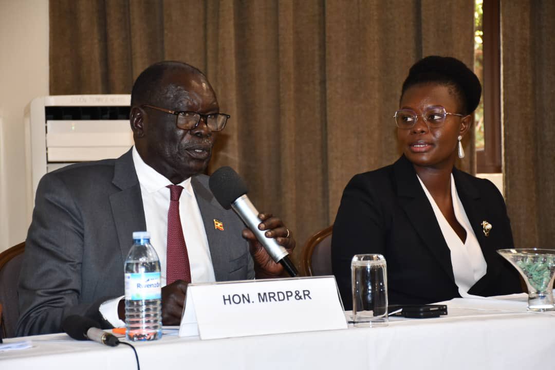 UNHCRuganda's tweet photo. Members of the Comprehensive Refugee Response Framework (CRRF) Steering Group convened for their 21st session, led by the Minister for Disaster and Refugees @eng_onek https://t.co/EDfBTYmSwe