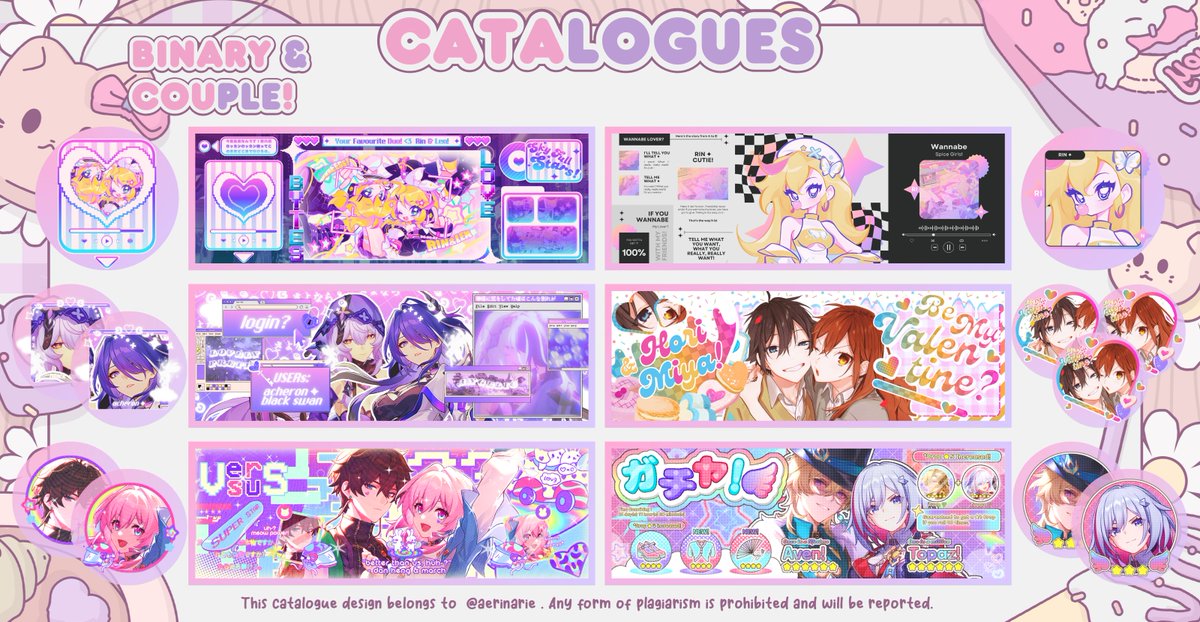 RTs appreciated, tysm! :3 #zonauang #zonaba

hihi semuaa!! malem ini Aerin maw open 15-20 SLOT BYREQ untuk semua katalog aku! max 2 slot per person &amp; boleh diclaim via DM jan 22:30 WIB nanti okie? please read the T&amp;C in the replies very carefully! tysm <3