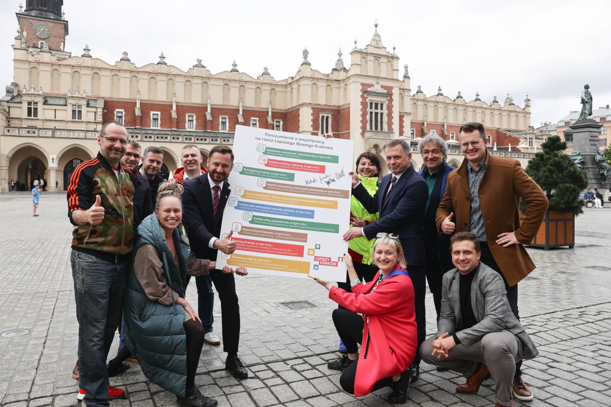 Powołujemy koalicję 21 kwietnia i łączymy to, co obywatelskie i eksperckie, z tym co daje doświadczenie i dobra koniunktura polityczna. Zadbamy o Kraków, który słucha mieszkańców i ambitnie patrzy w przyszłość 💪 Kraków to nasze wspólne dobro, to nasze marzenie europejskiej…