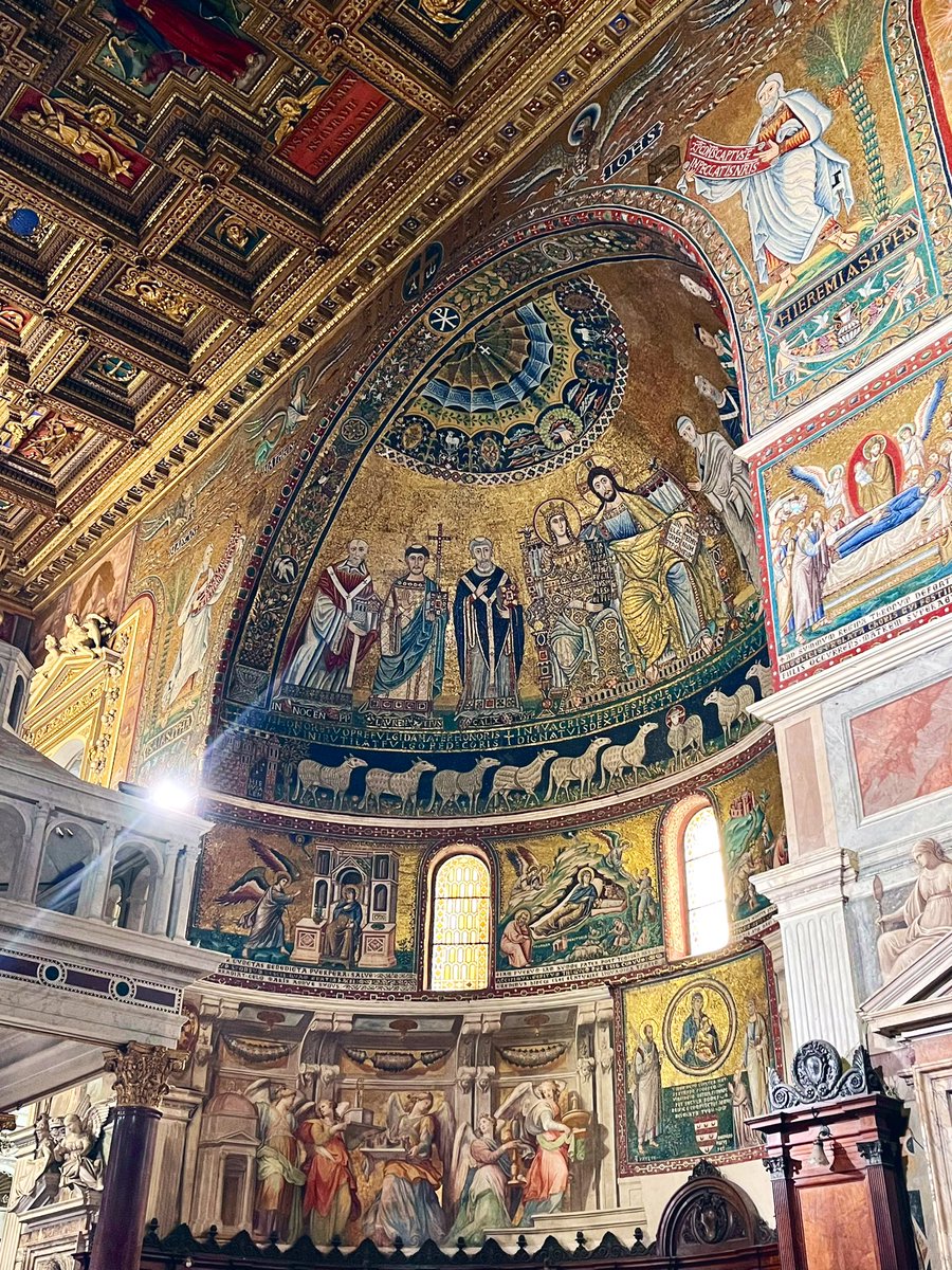 “The riddles of God are more satisfying than the solutions of man.”
— G.K. Chesterton

#CatholicX #CatholicChurch 

(Santa Maria in Trastevere, Rome)