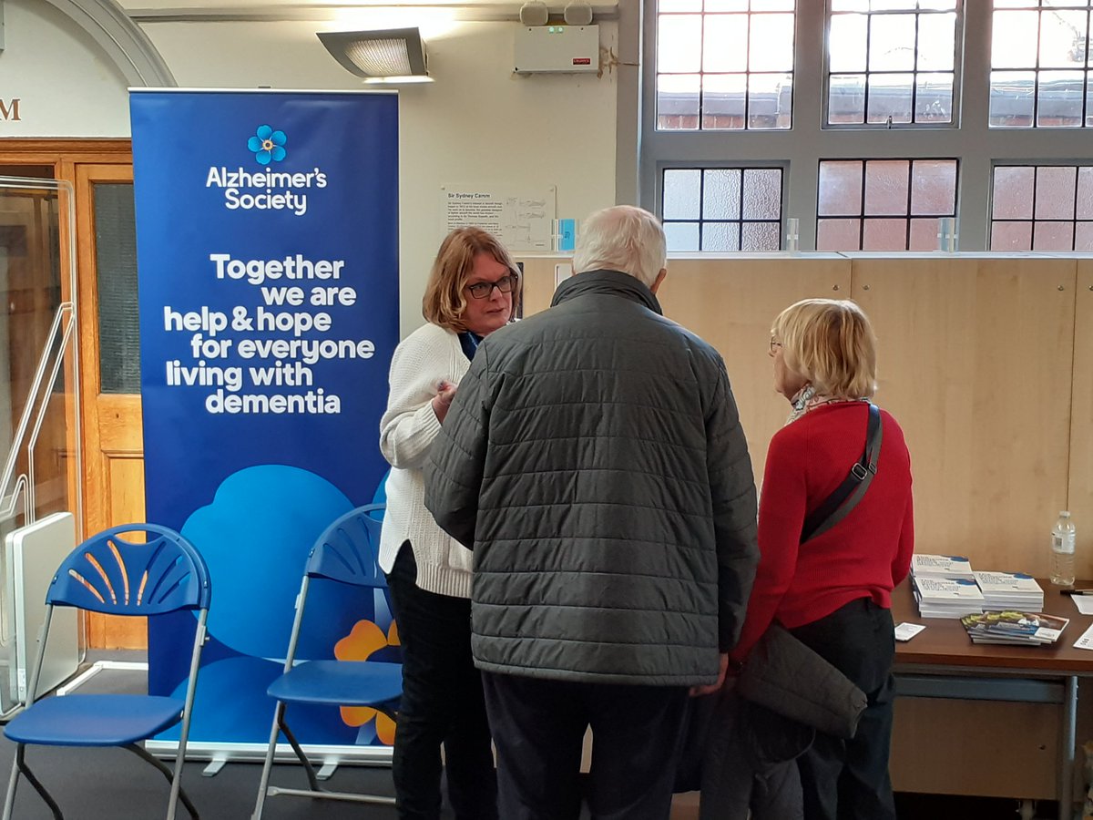 DFC_Kingston's tweet photo. We have joined our community partners at @kinglibheritage today for Dementia Library Day. It has been a fantastic and well-attended event. Thank you for having us. #dementiainclusive https://t.co/e1B4vXxJGW