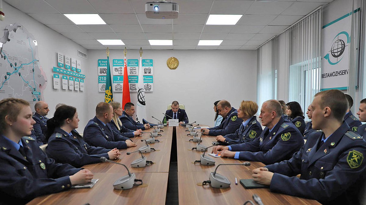 Председатель ГТК Владимир Орловский с рабочим визитом посетил г. Гомель customs.gov.by/news/predsedat…