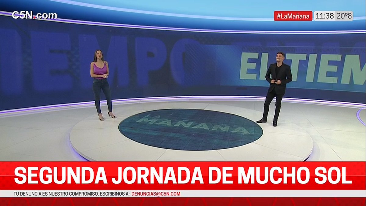 LA MAÑANA | 📺
#LaMañana @c5n 2,6
#TNde10a13 @todonoticias 2,1
#BuenDiaNacion @lanacionmas 1,9
#Chiche2024 @CronicaTV 1,7
#LaMañana @canal26noticias 1.1
#AndinoYLasNoticias @A24COM 0,7