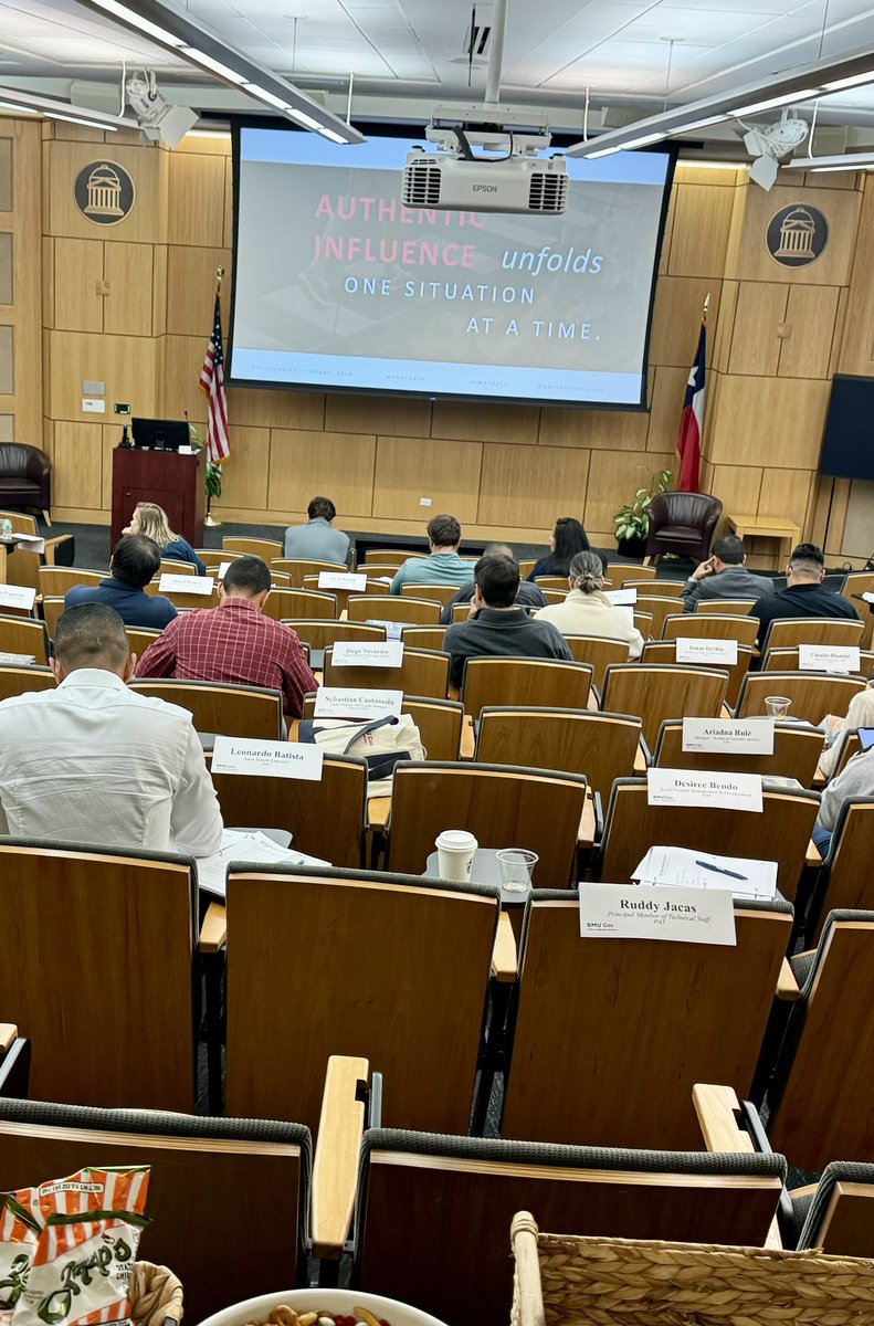 ATTGibran's tweet photo. Day Four of the Rising Latino Leadership Initiative at @SMU @SMUCox https://t.co/NYWVQgk7OA
