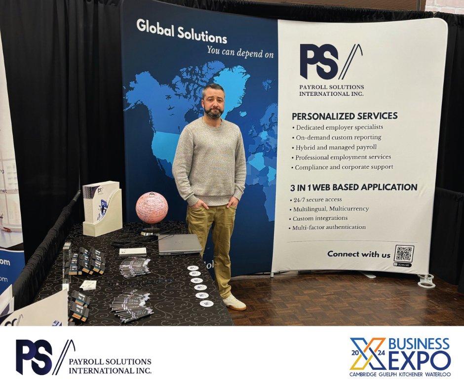 We had a fantastic time yesterday representing our company at Business Expo 2024 as exhibitors!
Thank you to everyone who stopped by our booth to learn more about what we have to offer.
#Networking #Canada #PSIIGlobal #Team #BusinessExpo2024 #Guelph #ChamberOfCommerce #Partners