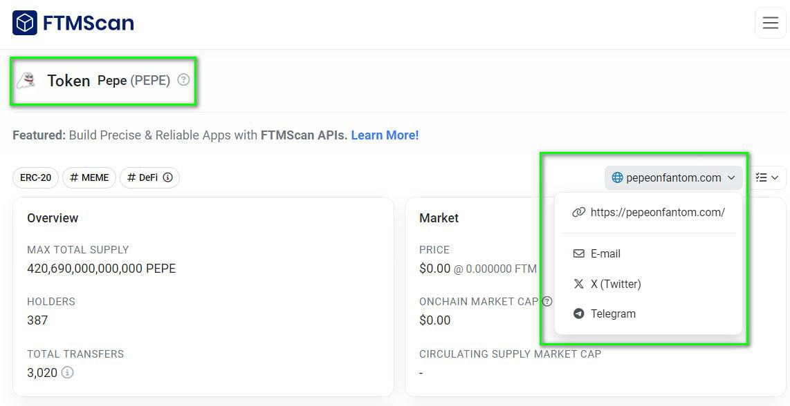 PEPE on FTM tweet media