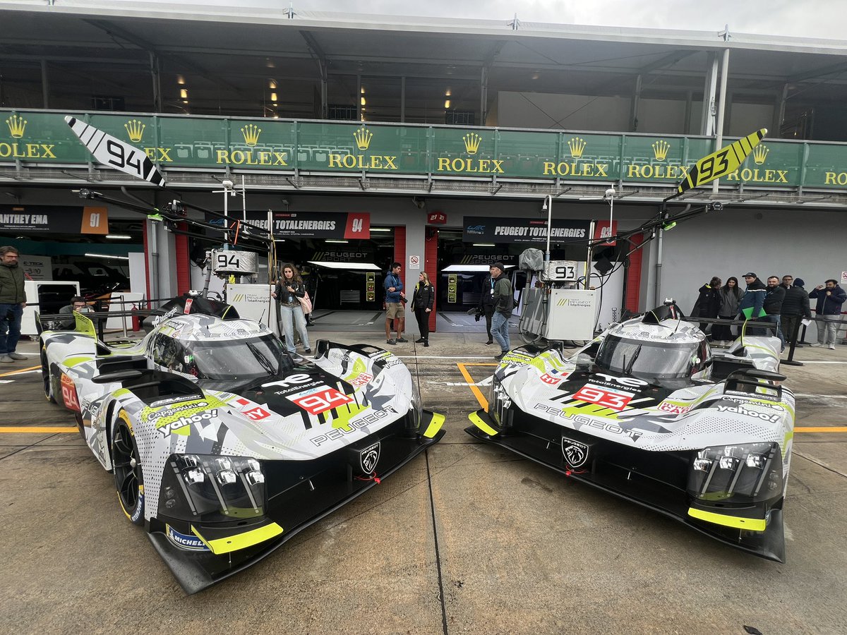 .@peugeotsport confirm 2 driver lineups for @FIAWEC Spa as @svandoorne & @JeanEricVergne are set to race Formula E in Berlin on same weekend dailysportscar.com/2024/04/18/peu…