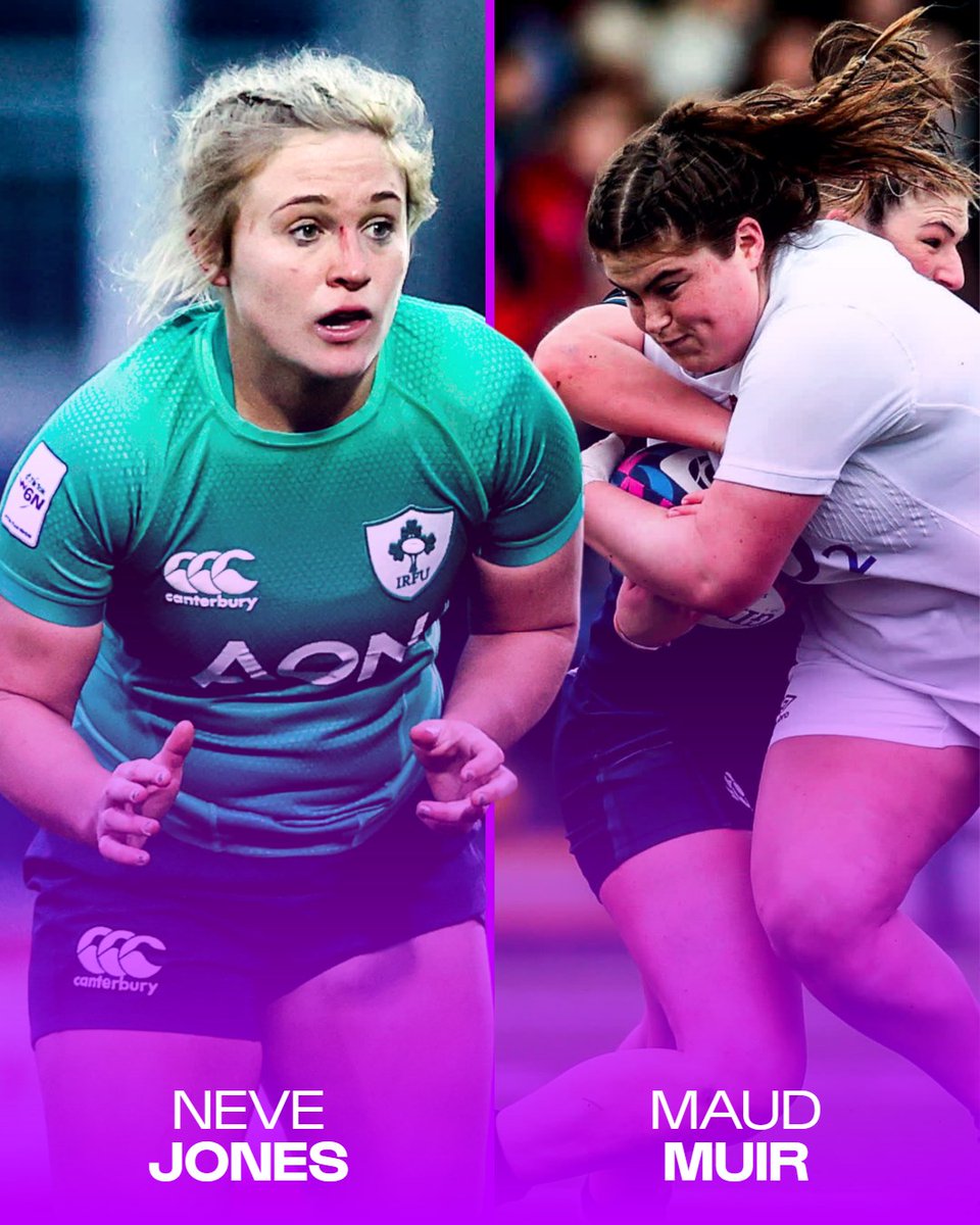 🤩 @gloshartpury front-row teammates will go head to head at Twickenham this weekend 💪

Both are no strangers to the try line 🤩
Who will come out on top? 

#GuinnessW6N #ENGIRE