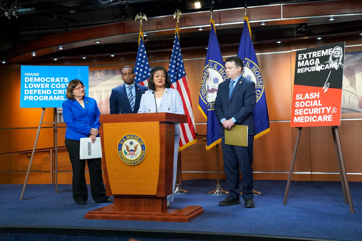 Extreme MAGA Republicans have put forward a cruel, backward budget that guts funding for Medicare and Social Security. I was proud to stand with my colleagues to show how Democrats are fighting back and standing up for the people.