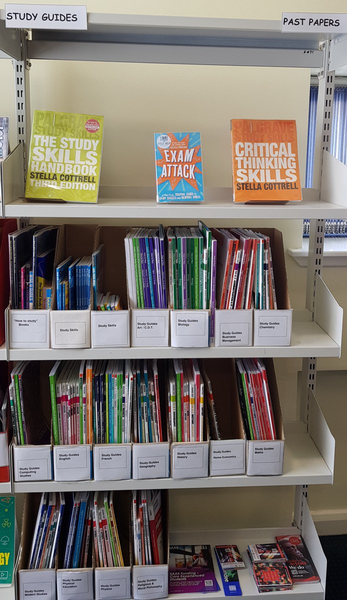 Stressed about exams? The library has plenty of study guides available to borrow @DouglasAcad #douglasreads