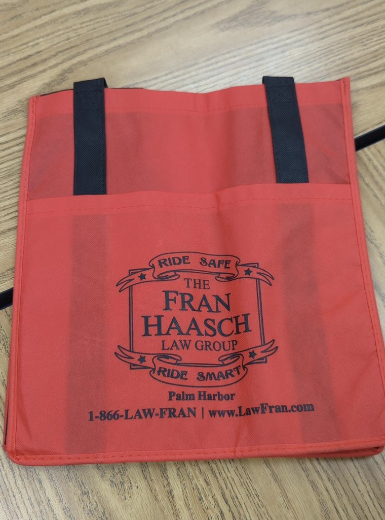 Thank you to <a href="/attyfranhaasch/">The Fran Haasch Law Group</a> for their generous $1000 donation towards our 5th grade banquet! They also donated the bags that will be used as swag bags for the banquet! We appreciate your support! #communitypartner #communityschool