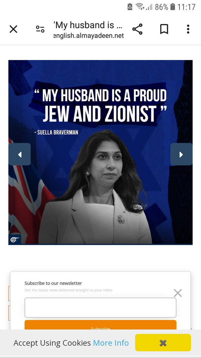 @SuellaBraverman No one on this planet wants to hear what you think Suella 
#Toxic 
#Racist
#WarMonger
