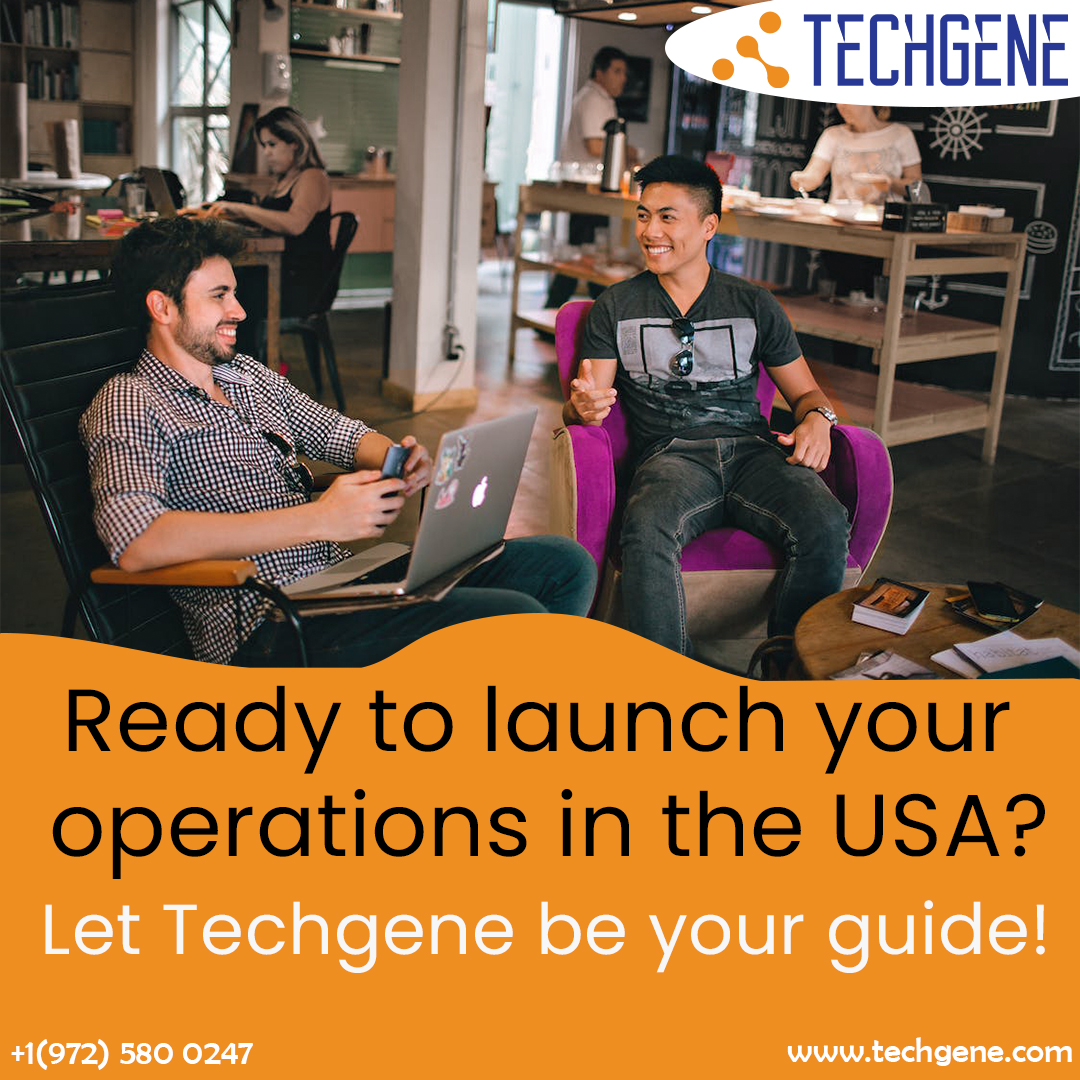 Ready to launch your operations in the USA? 🚀 Let Techgene be your guide! Our expert team can navigate the complexities of expansion, from staffing to compliance. Partner with us for a seamless transition. Get started today: techgene.com #Techgene #USAExpansion