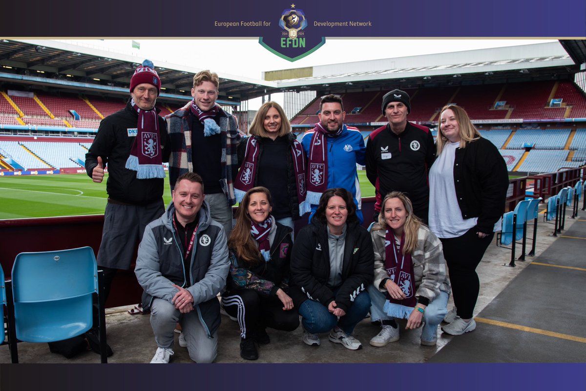 The VOY! League project partners met in Birmingham (UK) on the 16th and 17th of April, hosted by Aston Villa Foundation #morethanfootball #efdn