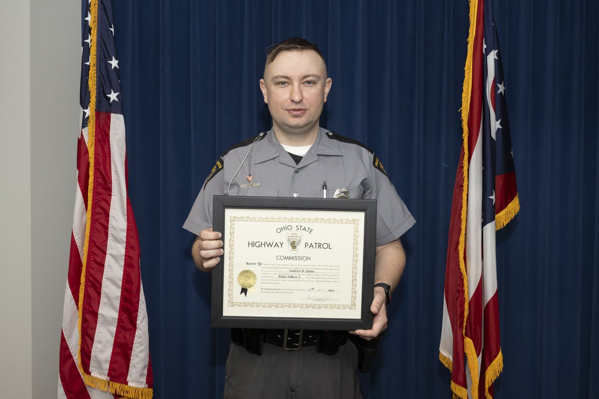 Congratulations to our newest Police Officer 2 Andrew D. Quine, who was sworn in yesterday.