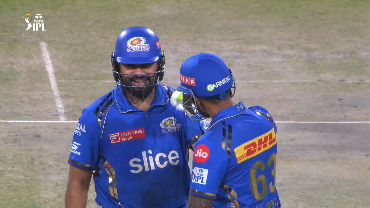 Highest powerplay Strike Rate for Rohit Sharma in an IPL season:  178* - 2024. 151 - 2015. 138 - 2016.  - Rohit flourishing at 37 age. 👌

 #PBKSvsMI