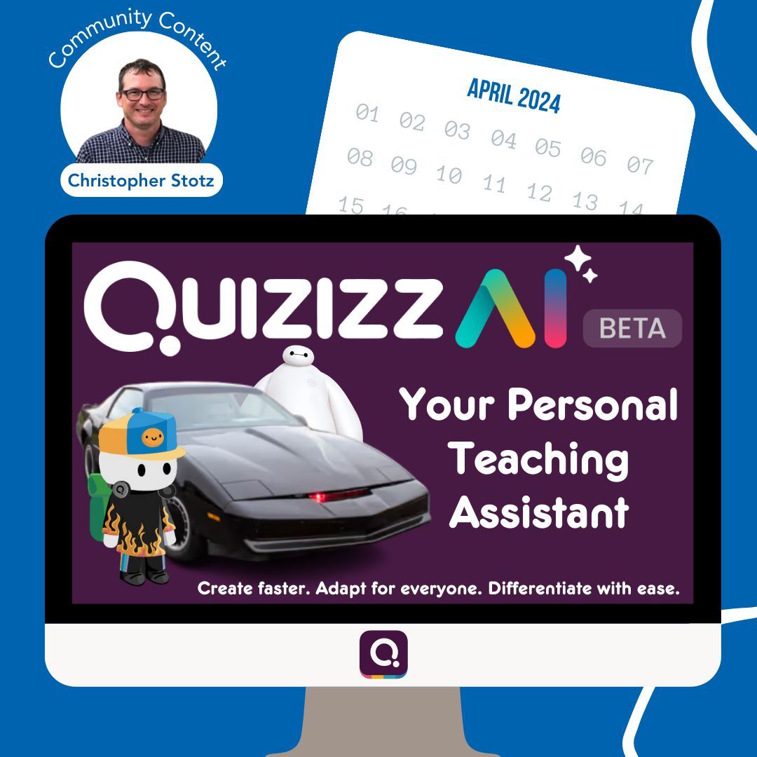 💻 Tech tool of the Month 💻
@quizizz is a game changer! 
Huge shout out to Christopher Stotz for sharing it in our April Newsletter. 

💡 Find out more
🔗 buff.ly/3ukVbHs 

#itecia #iaedchat