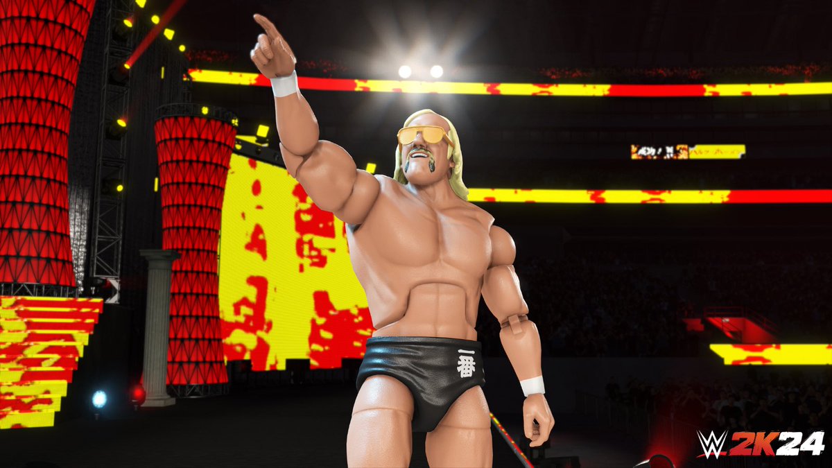 Watcha gonna do when ‘Ichiban’ Hulk Hogan runs wild on you? 👀 ICYMI: Get an exclusive MyFACTION Character for #WWE2K24 when you buy @WWE Legends items at Target. Visit 2kgam.es/4cyaC2D AND Legends2kRedemption.com for more info.