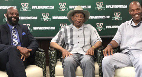 Condolences to the family of legendary Valley coach Archie 'The Gunslinger' Cooley who has passed away at 84

(First reported by @RodWalkerNola)

(Click here --> bit.ly/3Rn2ZAS to help #eleVateVState)

#MVSU #HBCU #HBCUs #HBCUsMatter #VALLEYOfLegends