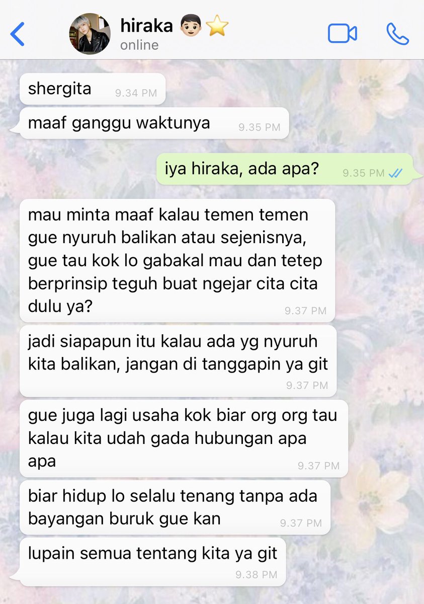 raka cece break up 
jaemin few tweet au!