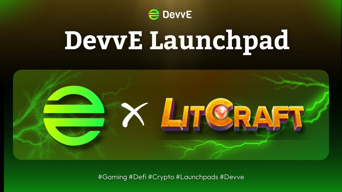 Calling all #DeFi innovators and gamers! Our very first launchpad offering  from @LitCraft_DFE is around the corner, offering exclusive staking rewards  & early access to top crypto projects. Stay tuned for more