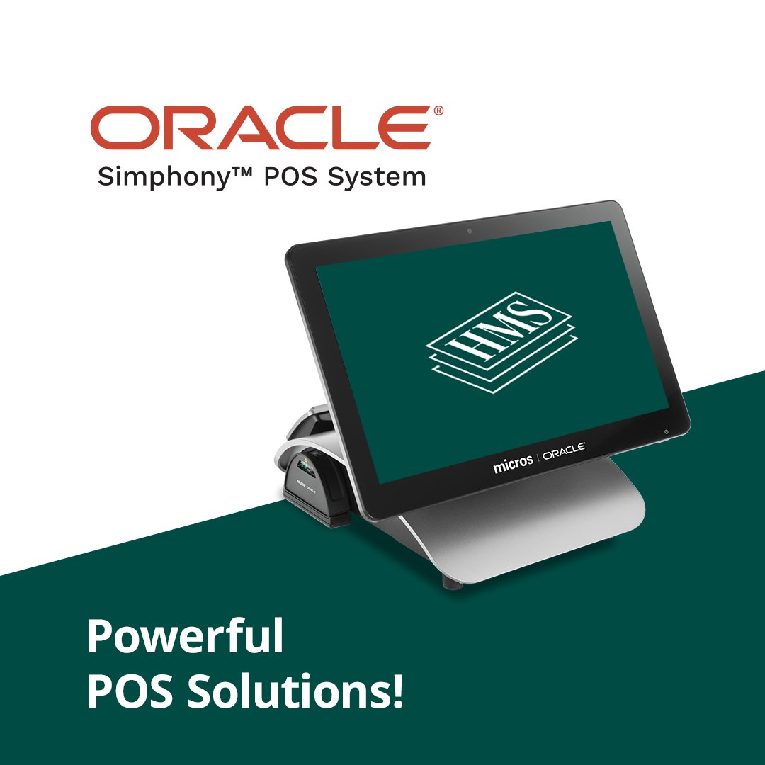 NAB_Hospitality's tweet photo. We know restaurant POS 💪

As a premier regional downloader of Oracle/MICROS, as well as a trusted supplier of Symphony by Oracle, HMS is on point when it comes to delivering industry-leading point of sale technology. https://t.co/T8b8eXHr6M