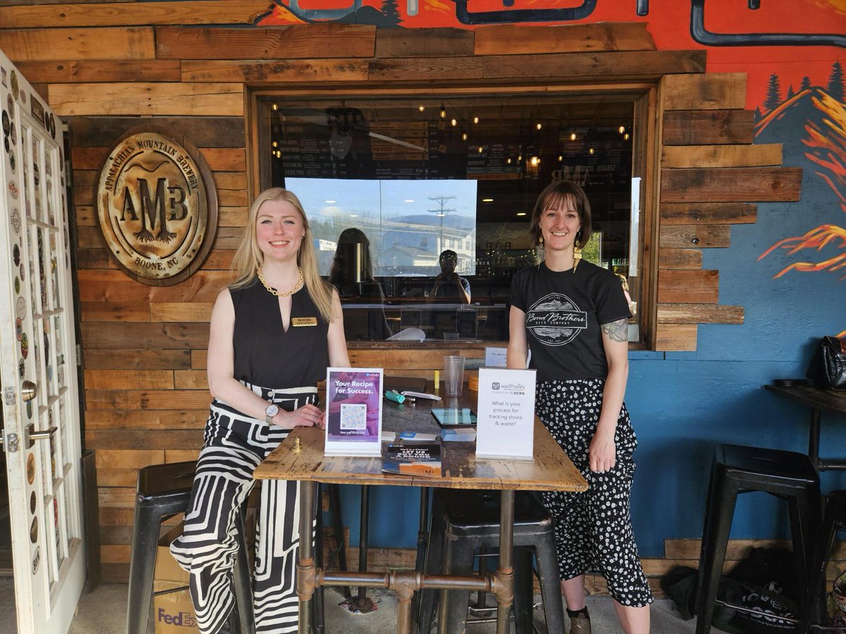 ReciProfity's tweet image. 🍻Just wanted to share the awesome time we had at Appalachian Mountain Brewery, connecting with local chefs, kitchen staff, and restaurant owners. Big congrats to Bistro Roca for winning a free subscription🎉 Stay tuned for more exciting events like this in the future!