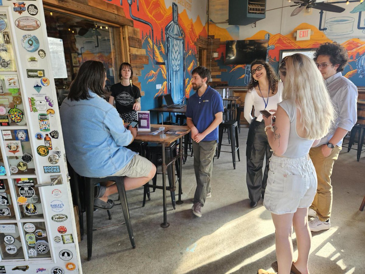 ReciProfity's tweet image. 🍻Just wanted to share the awesome time we had at Appalachian Mountain Brewery, connecting with local chefs, kitchen staff, and restaurant owners. Big congrats to Bistro Roca for winning a free subscription🎉 Stay tuned for more exciting events like this in the future!