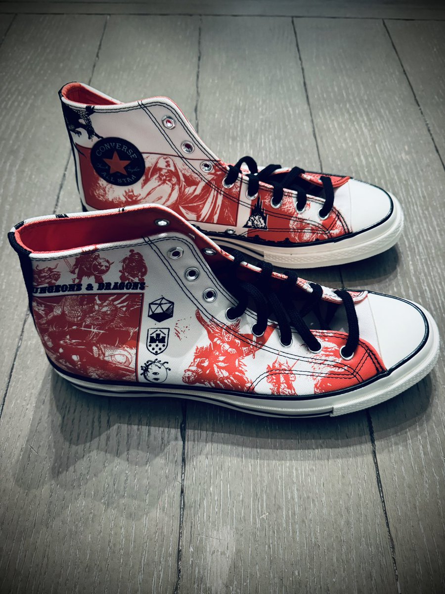 New shoe drop! #Converse Dungeons and Dragons Collection. converse.com/shop/dungeons-…