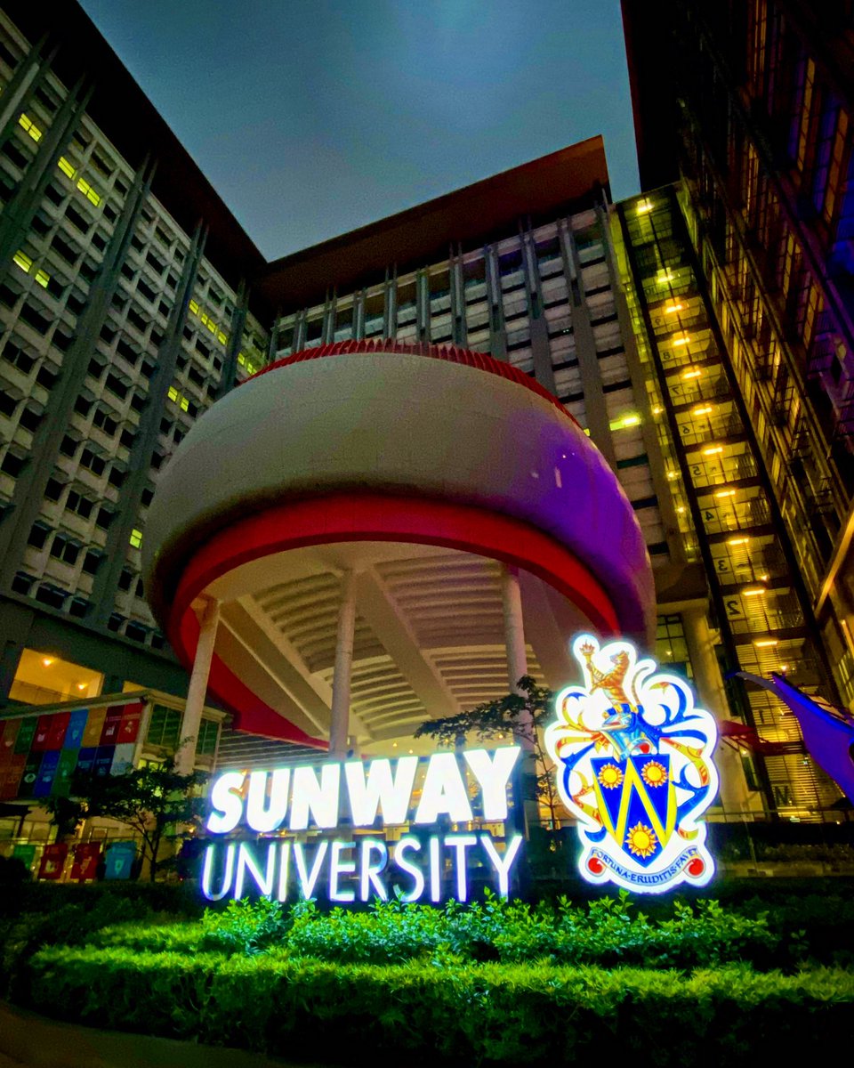 A sight of @SunwayU  you don’t tend to see in the media. It’s 7.40pm and the campus is still bustling with activities! 

#mosthappeningcampus #sunwayuniversity