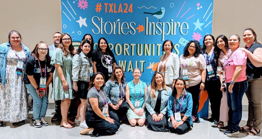 Having so much fun at TLA 2024! @TeamSISD @SISDLibraries <a href="/Ituarte_ES/">Sgt. Roberto Ituarte Elementary</a>