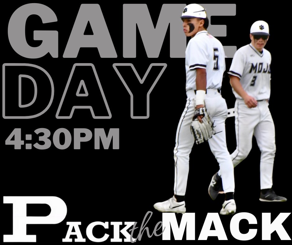 🐾 IT’S GAME DAY 🐾

Today begins the District Series against Frenship! <a href="/MOJO_HARDBALL/">PERMIAN BASEBALL</a> 

4️⃣:3️⃣0️⃣pm
📍 McCanlies Field 

be LOUD
be PROUD
GO MOJO

#PACKtheMack 🐺 #beattheTigers