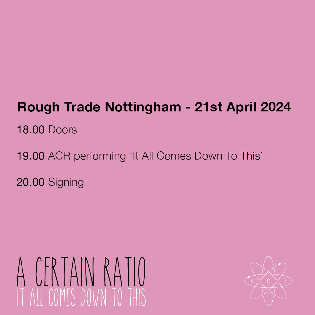 Tonight it's all about you @RoughTrade Nottingham🧡