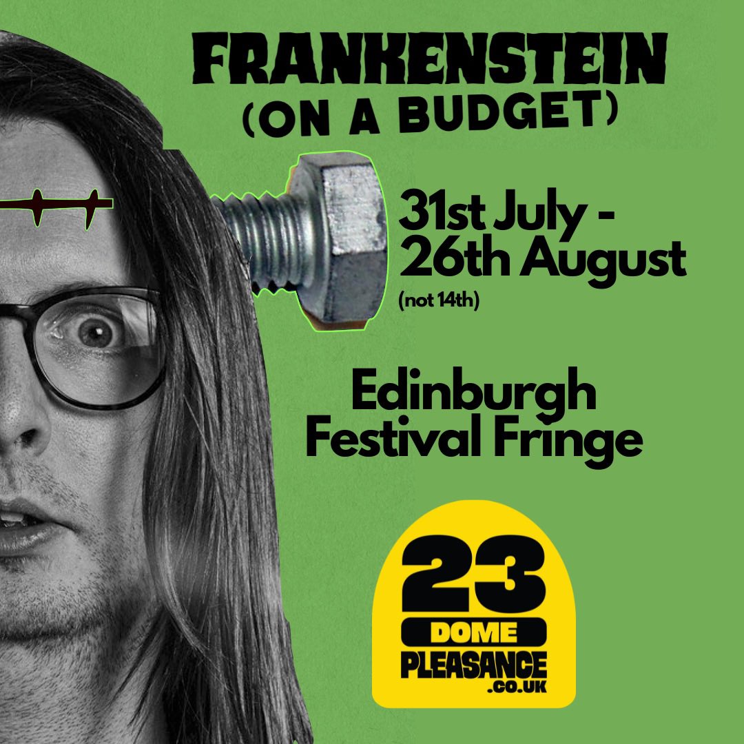 Huge thanks to @Allie_Duguid for chatting to us today about our @edfringe show Frankenstein (On a Budget) @ThePleasance this August! #Edfringe24 #Edfringe2024 #EdinburghFringe