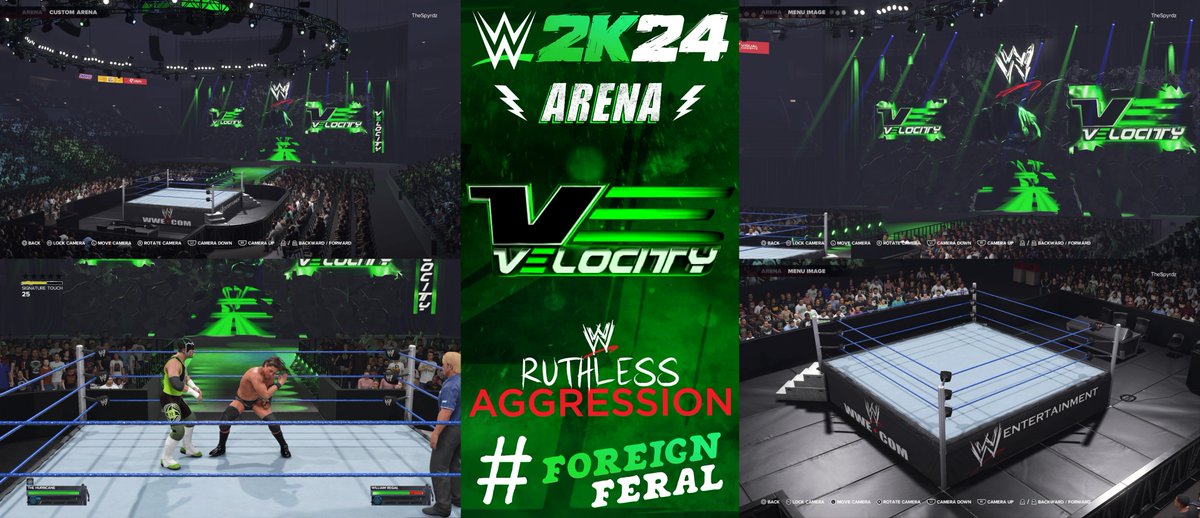 #WWE2K24 NEW UPLOAD 
- Velocity 2006 
#ForeignFeral #FERAL24ruthless #WWEVelocity