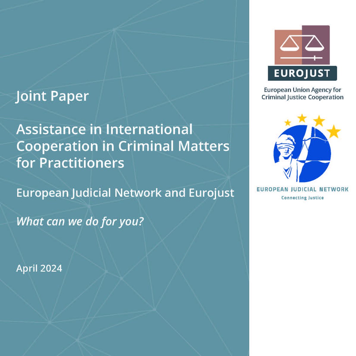 🤝 Direct contact between national judicial authorities can make or break a cross-border case. ⚖️ Luckily #Eurojust & the European Judicial Network #EJN are here to help. 📘 Check out our recently updated paper to find out how we support practitioners 👇 eurojust.europa.eu/publication/jo…