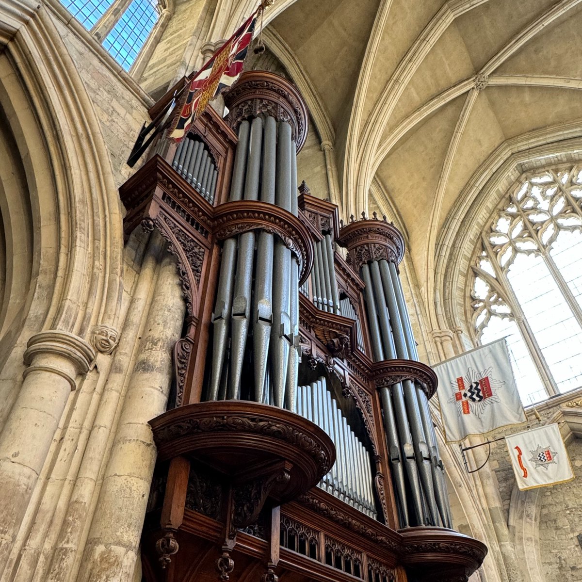 🎵 Lunchtime Organ Recital If you’re in the area tomorrow lunchtime, why not pop into the Cathedral to enjoy some music. Tomorrow’s recital is given by our Cathedral organists Simon Hogan and James Gough. 🕐 1.20pm