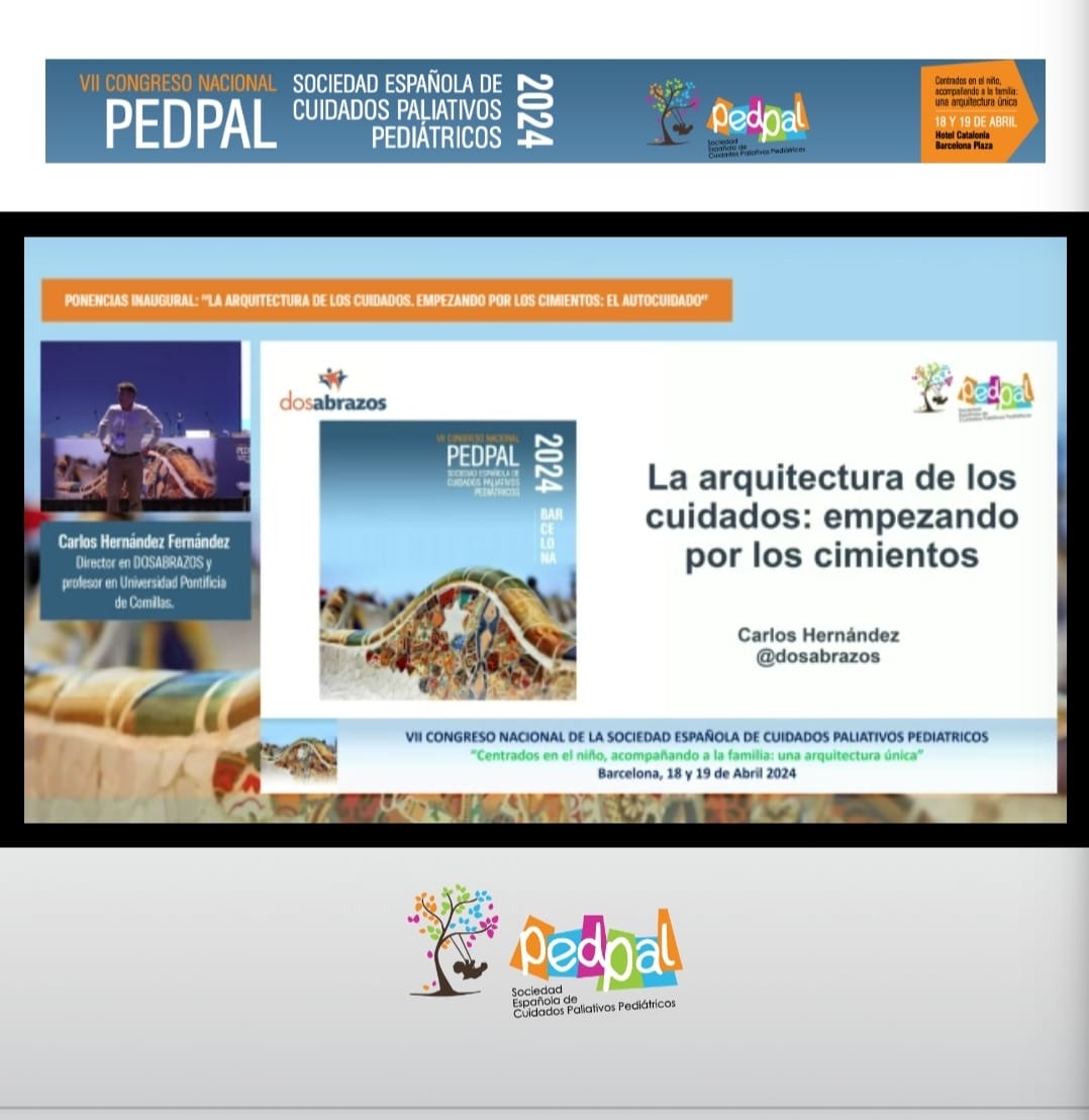 VII Congreso Nacional PEDPAL “Centrados en el niño, acompañando a la familia: una arquitectura única”
#Finaldevida #fundlacaixa #enfermedadesavanzadas 
@FundlaCaixa