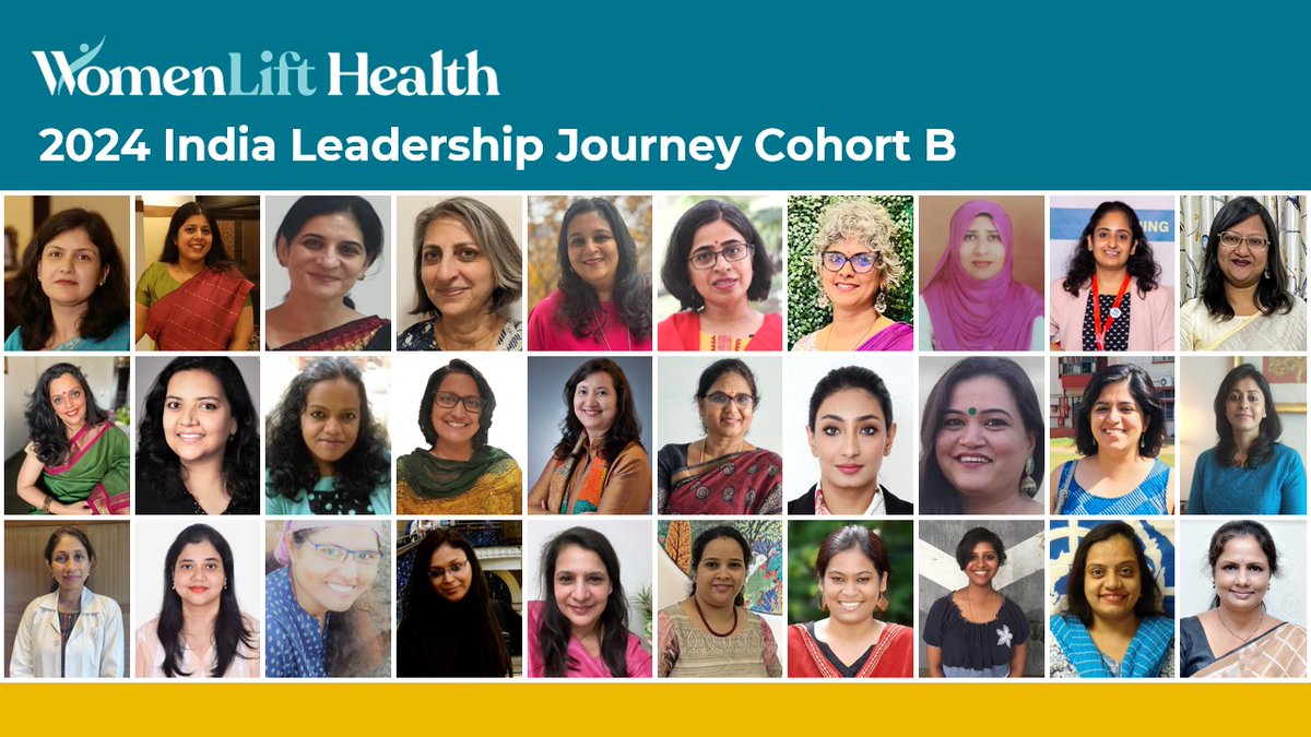 We extend our congratulations to Anupama Sreenivasan, Asst Dir. @SpeakTB on her selection for Women Lift Health Leadership Programme 2024. She is one of the CFCS champions who has been leading gender sensitive and transformative TB programming both locally and globally. #EndTB