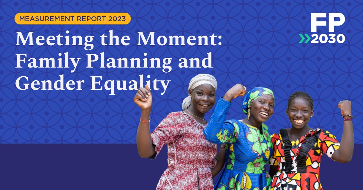 📢Please join us for an in-depth look at the latest, just-released family planning data during a webinar on the FP2030 Measurement Report, Meeting the Moment: Family Planning and Gender Equality. 🗓️ Wed April 24, 4pm Nairobi unfoundation.zoom.us/webinar/regist…