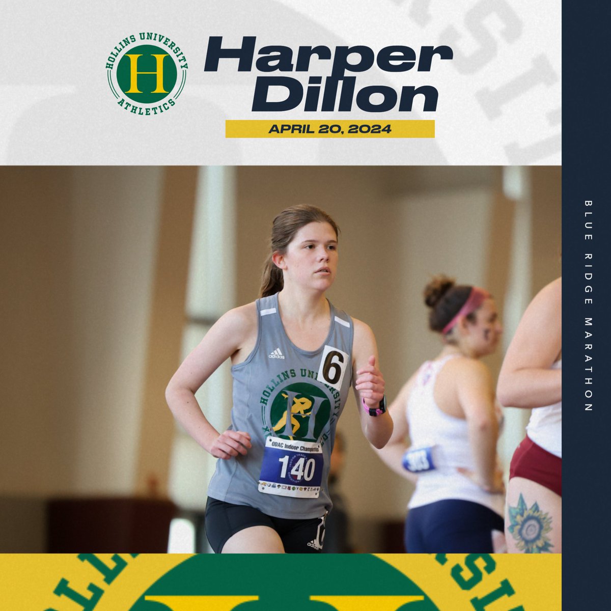 Good Luck to @huxctf Harper Dillon this Saturday at the Foot Levelers Blue Ridge Marathon (blueridgemarathon.com) this Saturday. wsls.com/news/local/202…