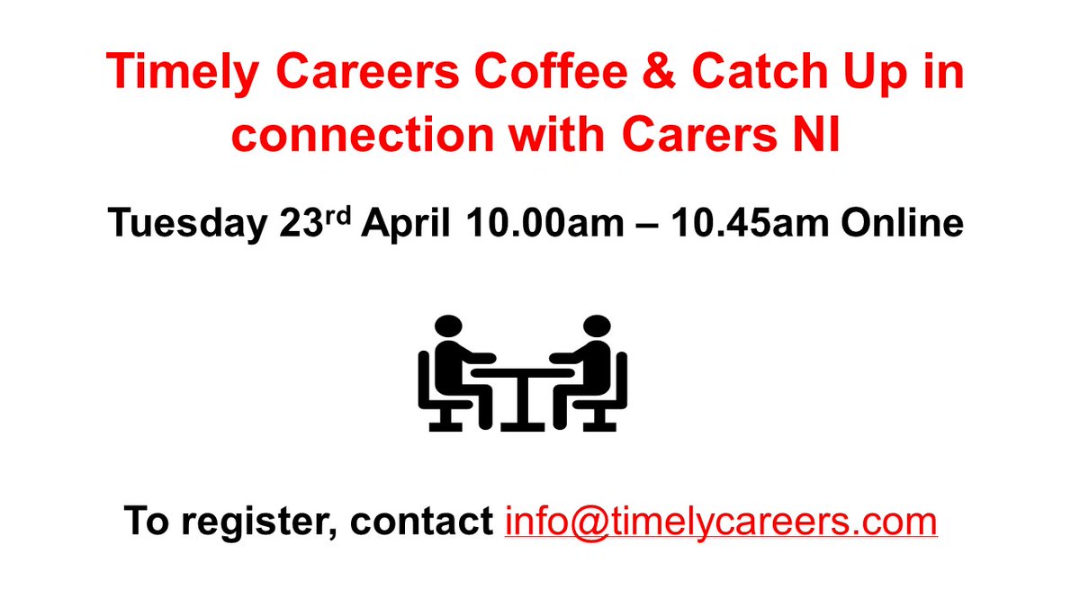 Are you a woman looking to return to work after taking time out to provide unpaid care? Do you need more flexibility in jobs to combine employment with a caring role? Join us next week to hear about the free support Timely Careers can offer you.