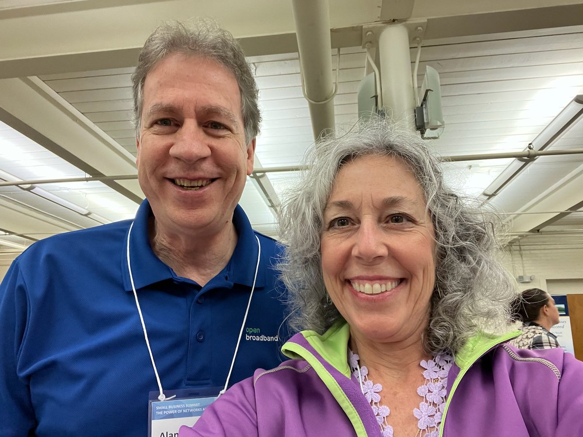 Great to meet Jodi from Twin Valley golf in Anson County today at #smallbizsummit in Wadesboro.