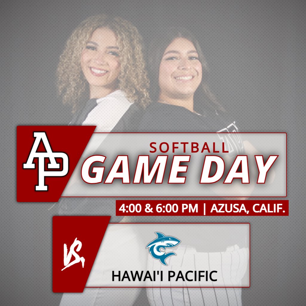 🥎 | @APUSoftball is home against Hawai’i Pacific! 📊 athletics.apu.edu/sidearmstats/s… 💻 athletics.apu.edu/watch/?Live=52…