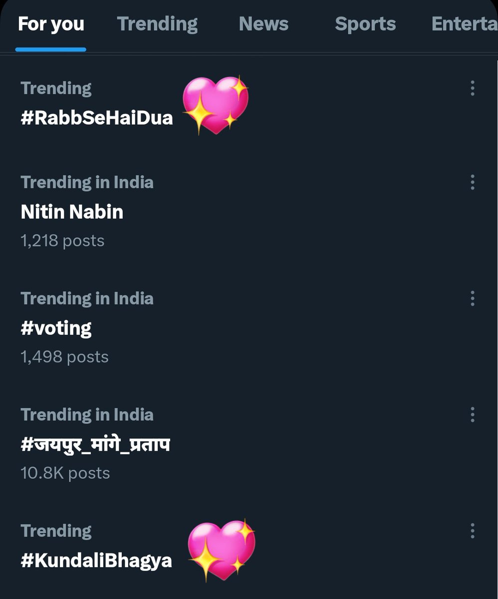 Our DD's Current Show & Our #DheeShra's Forever Vala Show Are Trending Together On Twitter❤🥺🙌
#DheerajDhoopar #ShraddhaArya
#RabbSeHaiDua #KundaliBhagya