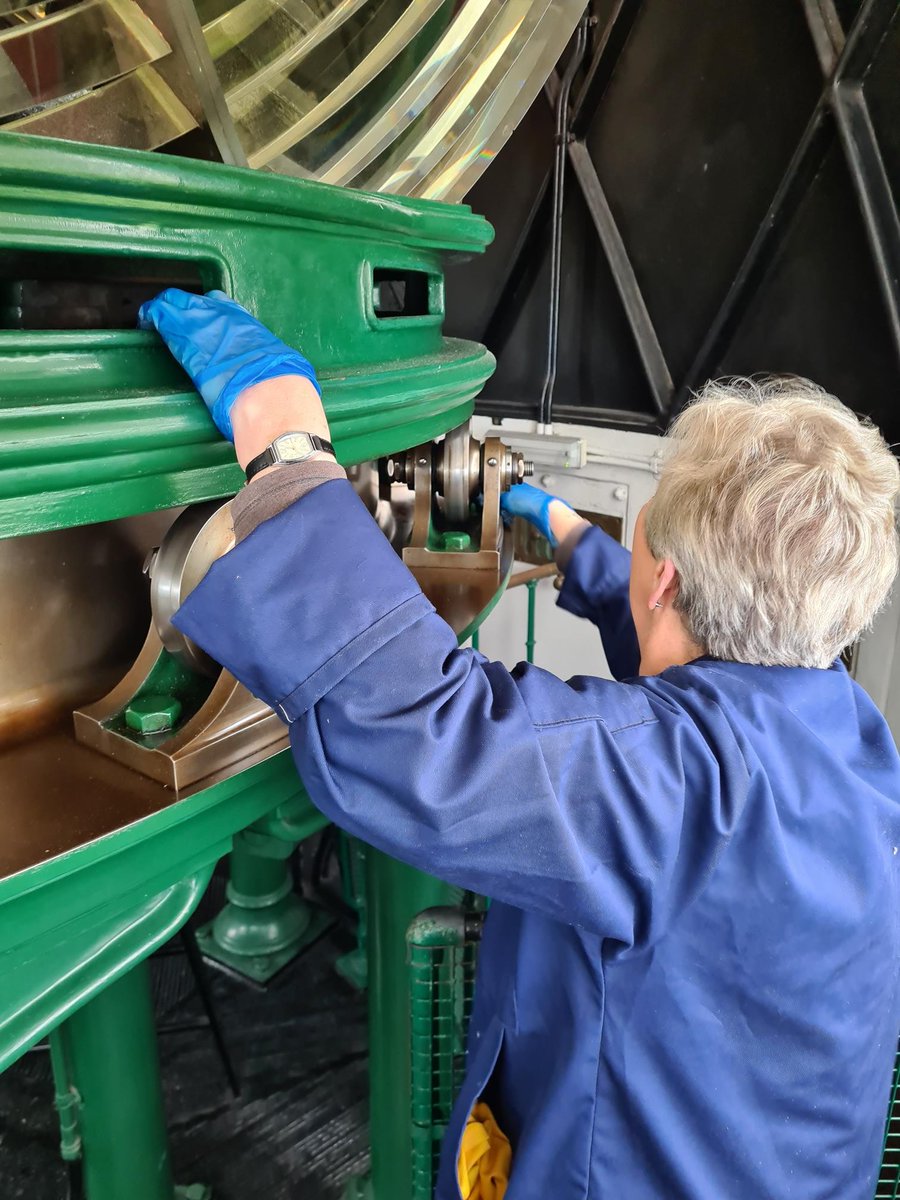 On Monday 22 April, our intrepid #conservation #volunteers will be cleaning every one of the 1,008 pieces of glass that make up the #lighthouse lens by hand! They'd love to see you there and chat about their work caring for Souter's historic features. bit.ly/3Rh9uYT