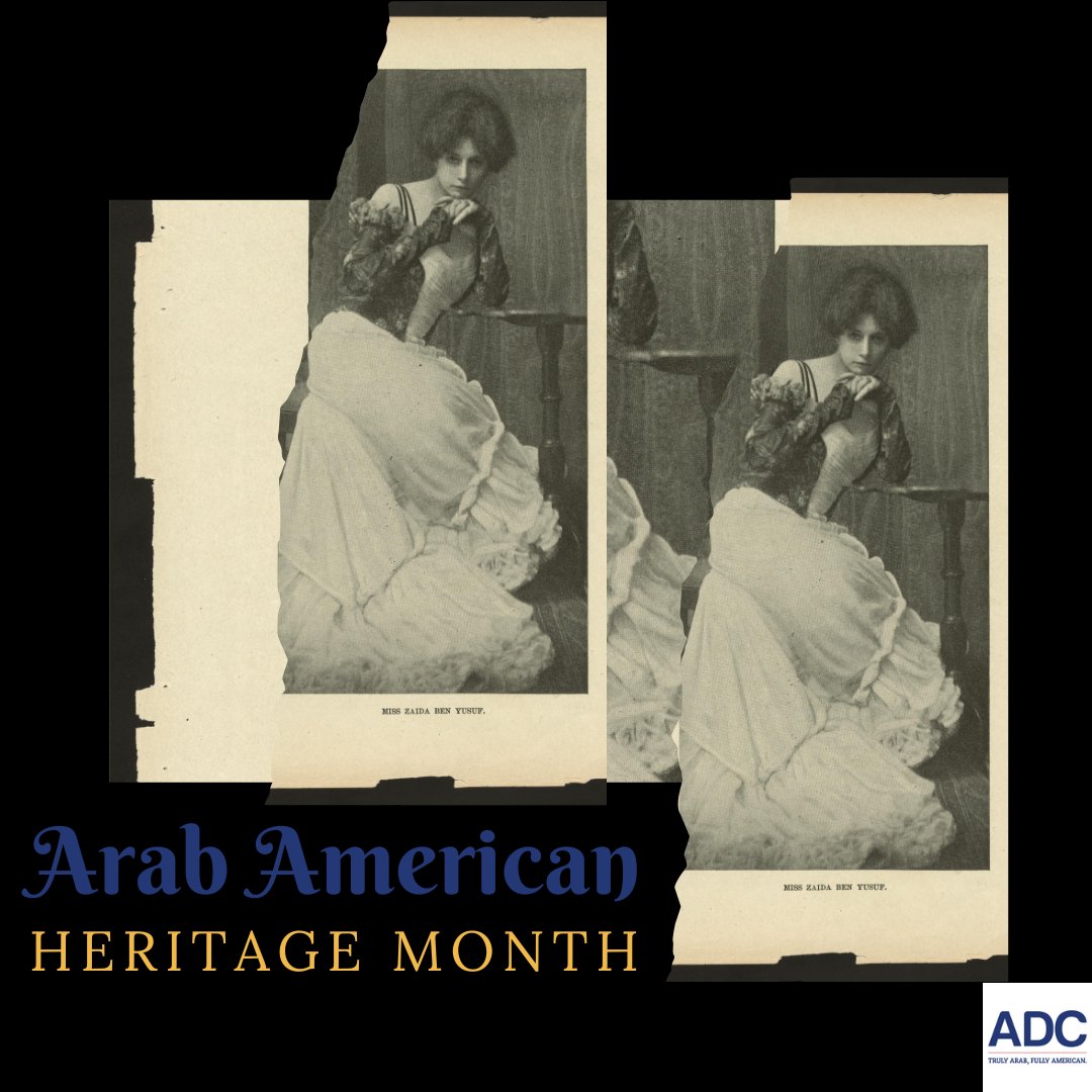 Zaida Ben Yusuf, an Algerian-German-American photographer. Self-portrait, 1901. #ArabAmericanHeritageMonth