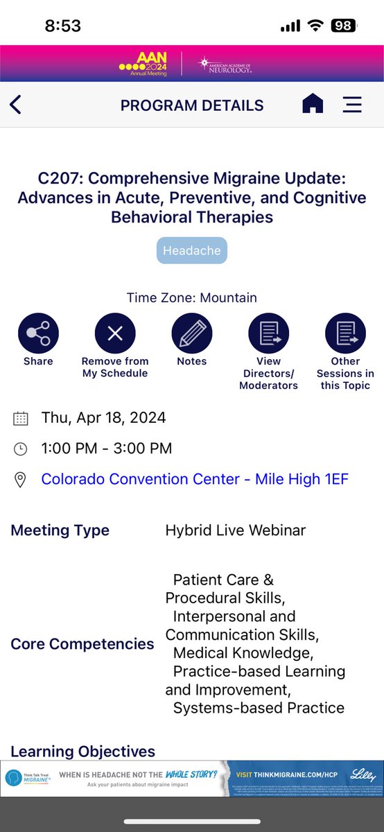 For anyone still at #AANAM, come check out the Comprehensive #Migraine Update today from 1-3pm! @RebeccaCBurch and Dr. Deena Kuruvilla will be there to keep me in line. 😁🤓💚 @WNGtweets @AANmember