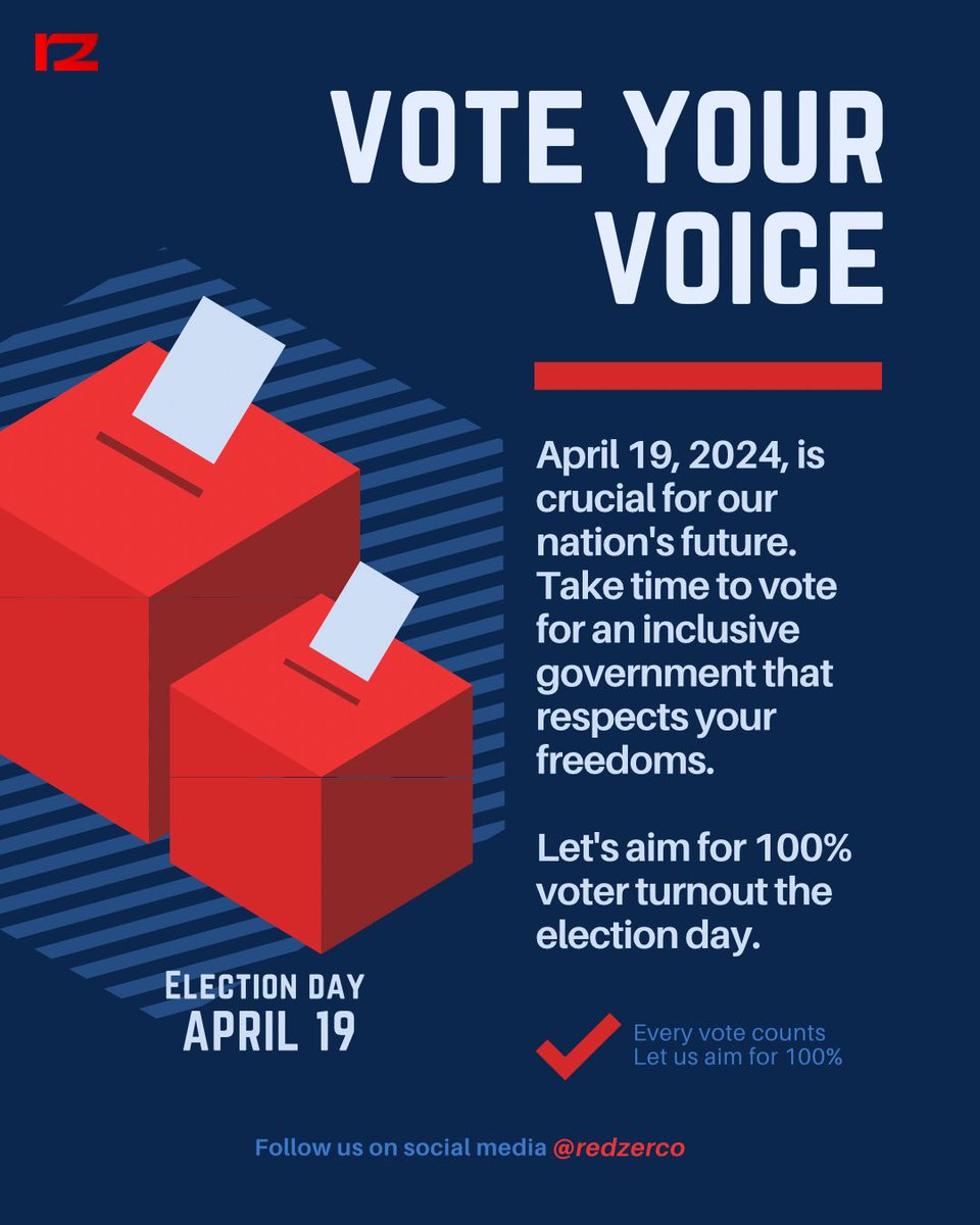redzerco's tweet photo. Vote Your Voice ! https://t.co/EW2ppHzwjw